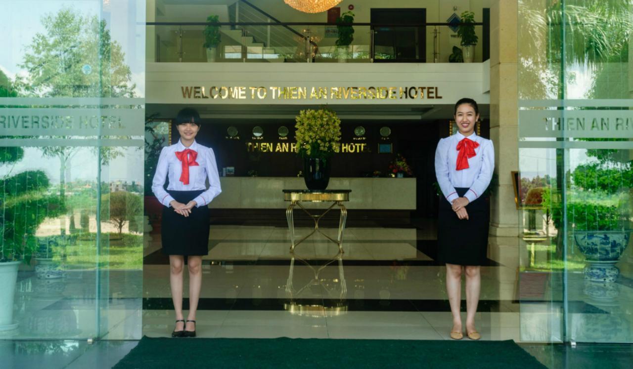 Thien An Riverside Hotel Куангнгай Экстерьер фото